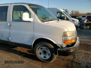 2012 Chevrolet Express Passenger 1LT with VIN 1GAZG1FA9C1195838, listed as a Copart auction lot 47020615 with Not provided miles and Salvage title. Bid and sale history available at DreamBid. Image 11.