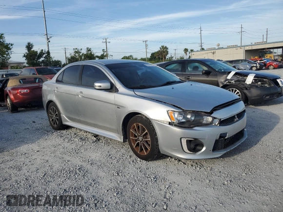 2017 Mitsubishi Lancer ES with VIN JA32U2FU8HU003217, listed as a Copart auction lot 53951075 with 138,967 mi miles and Clean Title. Bid and sale history available at DreamBid. Image 4.