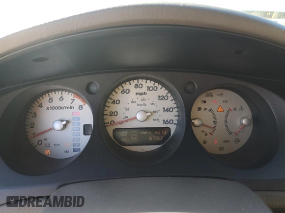 2003 Acura TL Type S with VIN 19UUA56803A050969, listed as a Copart auction lot 42134015 with 167,322 mi miles and Salvage Title. Bid and sale history available at carsss.com. Image 9.