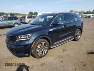 2023 Kia Sorento EX with VIN KNDRHDLGXP5184571, listed as a Copart auction lot 68715904 with 9,696 mi miles and Salvage title. Bid and sale history available at DreamBid. Image 1.