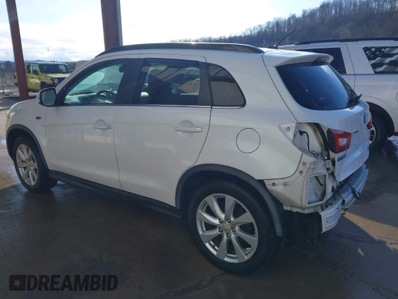 2015 Mitsubishi Outlander Sport 2.4 GT with VIN 4A4AR4AWXFE033631, listed as a IAAI auction lot 41830291 with 115,920 mi miles. Bid and sale history available at carsss.com. Image 3.
