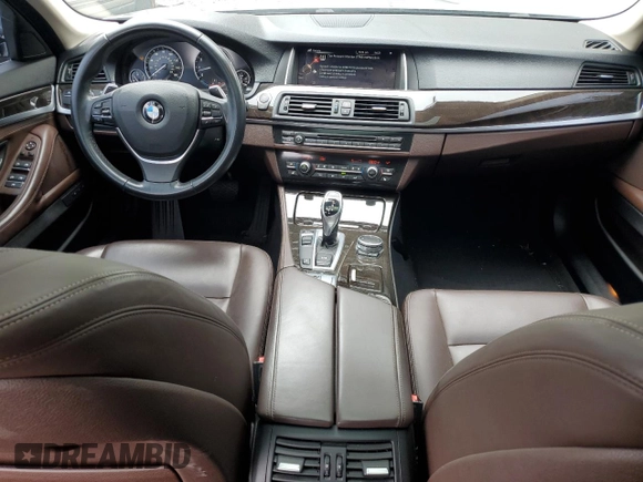 2016 BMW 5 Series 535i with VIN WBA5B1C51GG552828, listed as a Copart auction lot 52006305 with 41,331 mi miles and Salvage Title. Bid and sale history available at DreamBid. Image 8.