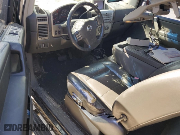 2006 Nissan Titan SE with VIN 1N6BA06B66N517410, listed as a Copart auction lot 75875144 with 347,333 mi miles and Salvage Title. Bid and sale history available at DreamBid. Image 8.