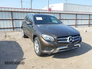 2018 Mercedes-Benz GLC with VIN WDC0G4JB8JV111123, listed as a IAAI auction lot 42051151 with 1 mi miles. Bid and sale history available at carsss.com. Image 1.