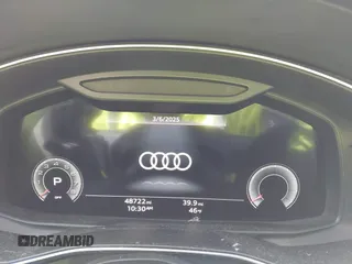 2022 Audi A6 Prestige with VIN WAUM2BF25NN032899, listed as a IAAI auction lot 41728685 with 48,722 mi miles. Bid and sale history available at carsss.com. Image 7.
