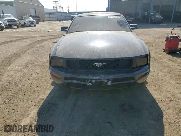 2008 Ford Mustang Deluxe with VIN 1ZVHT84N985193520, listed as a Copart auction lot 56186525 with 140,483 mi miles and Salvage title. Bid and sale history available at DreamBid. Image 13.