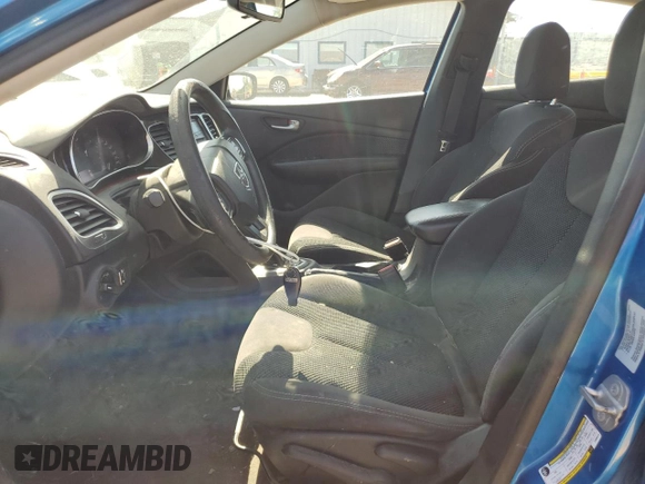 2015 Dodge Dart SXT with VIN 1C3CDFBB9FD380576, listed as a Copart auction lot 57576135 with 178,779 mi miles and Salvage title. Bid and sale history available at DreamBid. Image 7.
