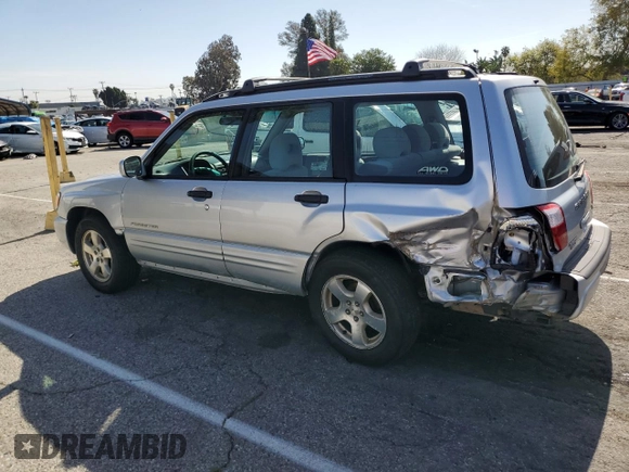 2002 Subaru Forester S w/Premium Pkg with VIN JF1SF65632G731254, listed as a Copart auction lot 45761195 with 177,578 mi miles and Salvage Title. Bid and sale history available at carsss.com. Image 2.