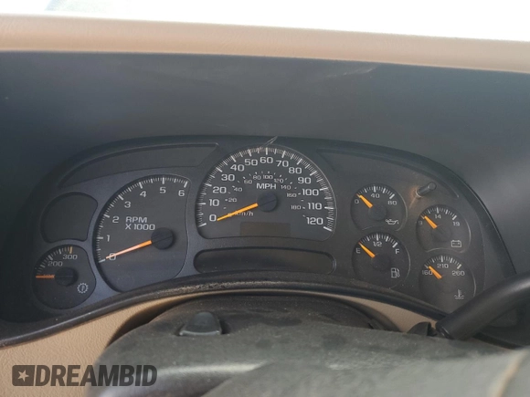2003 Chevrolet Tahoe LS with VIN 1GNEC13Z53R309970, listed as a Copart auction lot 61866115 with Not provided miles and Salvage title. Bid and sale history available at DreamBid. Image 9.