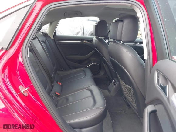 2015 Audi A3 2.0T Premium Plus with VIN WAUEFGFFXF1044922, listed as a IAAI auction lot 41709772 with 77,700 mi miles. Bid and sale history available at carsss.com. Image 8.