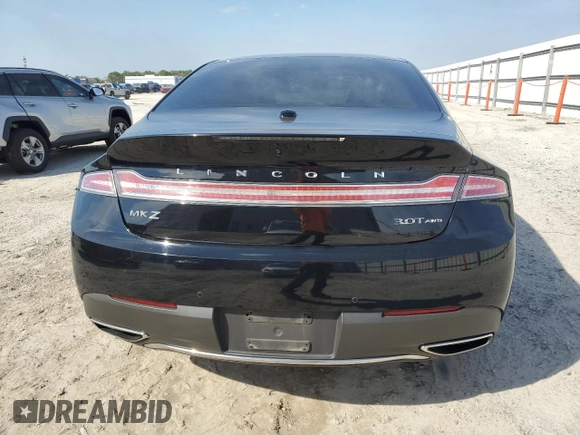 2017 Lincoln MKZ Reserve with VIN 3LN6L5FC8HR611319, listed as a Copart auction lot 47242005 with 74,642 mi miles and Salvage title. Bid and sale history available at DreamBid. Image 6.