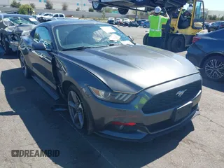2015 Ford Mustang V6 with VIN 1FA6P8AM9F5396663, listed as a IAAI auction lot 41824725 with 91,403 mi miles and . Bid and sale history available at DreamBid. Image 13.