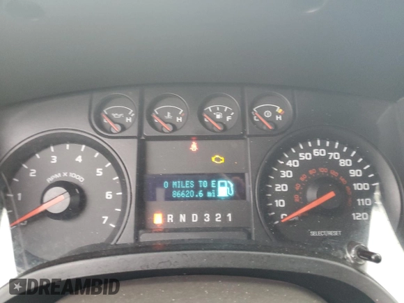 2010 Ford F-150 XL with VIN 1FTFW1E84AFC56332, listed as a Copart auction lot 49137075 with 86,620 mi miles and Salvage Title. Bid and sale history available at carsss.com. Image 9.