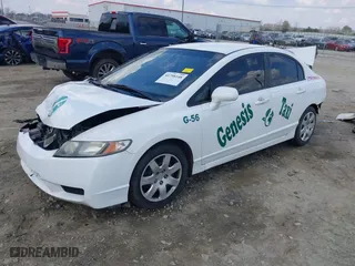 2010 Honda Civic Sdn LX with VIN 2HGFA1F58AH586610, listed as a IAAI auction lot 41798148 with 309,019 mi miles. Bid and sale history available at carsss.com. Image 18.