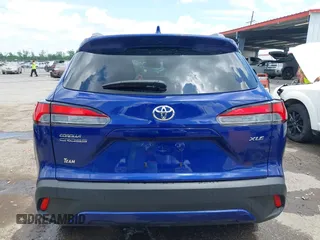 2023 Toyota Corolla Cross XLE with VIN 7MUEAAAG7PV065106, listed as a IAAI auction lot 42168195 with 6,519 mi miles and . Bid and sale history available at DreamBid. Image 16.