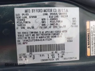 2004 Ford Explorer XLT с VIN 1FMZU73W64ZA17239, выставлен на аукционе IAAI как лот 41541573 с пробегом 195 070 миль миль и . История ставок и продаж доступна на DreamBid. Изображение 9.