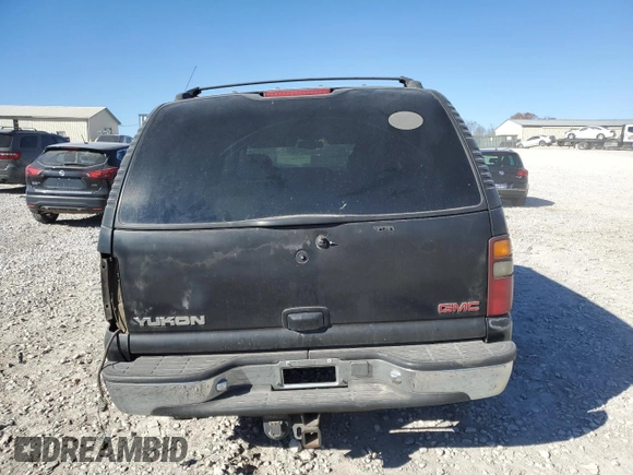 2000 GMC Yukon SLE with VIN 1GKEK13T3YJ107596, listed as a Copart auction lot 83326244 with 293,602 mi miles and Salvage Title. Bid and sale history available at carsss.com. Image 6.