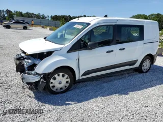 2021 Ford Transit Connect XL z VIN NM0LS7E22M1483255, wystawiony jako Copart lot #55010964 z przebiegiem 49 594 mil mil oraz Czysty tytuł • Clean title. Historia ofert i sprzedaży dostępna na DreamBid. Obrazek 1.
