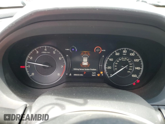 2021 Acura RDX Technology z VIN 5J8TC1H50ML006283, wystawiony jako Copart lot #51819465 z przebiegiem 80 632 mil mil oraz Szkoda całkowita • Salvage title. Historia ofert i sprzedaży dostępna na DreamBid. Obrazek 9.