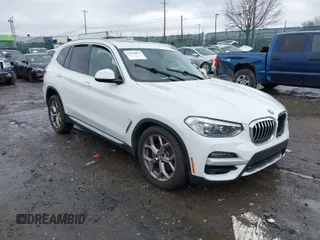 2020 BMW X3 xDrive30i with VIN 5UXTY5C0XL9D36965, listed as a IAAI auction lot 41578019 with Not Provided miles and . Bid and sale history available at DreamBid. Image 1.