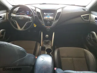 2013 Hyundai Veloster w/Black Int with VIN KMHTC6AD8DU124939, listed as a Copart auction lot 50255895 with 169,018 mi miles and Salvage Title. Bid and sale history available at carsss.com. Image 8.