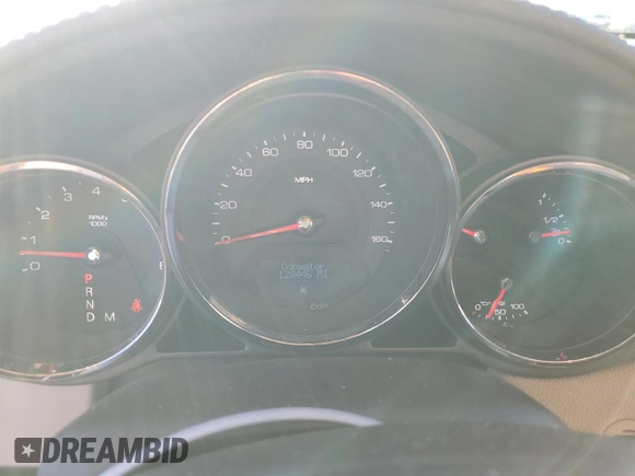 2008 Cadillac CTS AWD w/1SB with VIN 1G6DS57V080194943, listed as a Copart auction lot 48381265 with 128,446 mi miles and Salvage Title. Bid and sale history available at carsss.com. Image 9.
