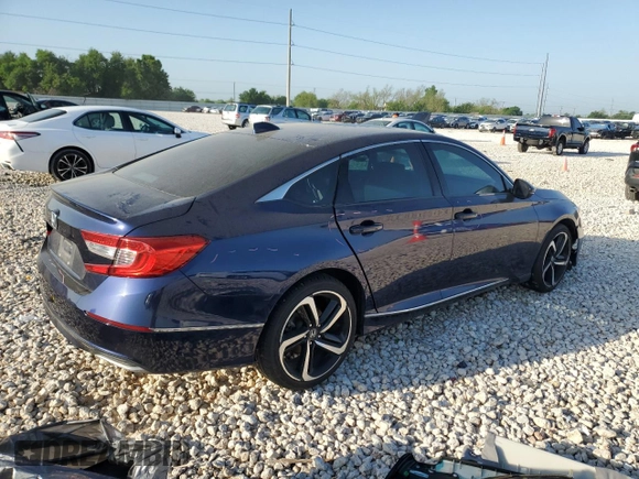 2020 Honda Accord EX-L with VIN 1HGCV1F52LA097533, listed as a Copart auction lot 52372595 with 62,794 mi miles and Salvage title. Bid and sale history available at DreamBid. Image 3.