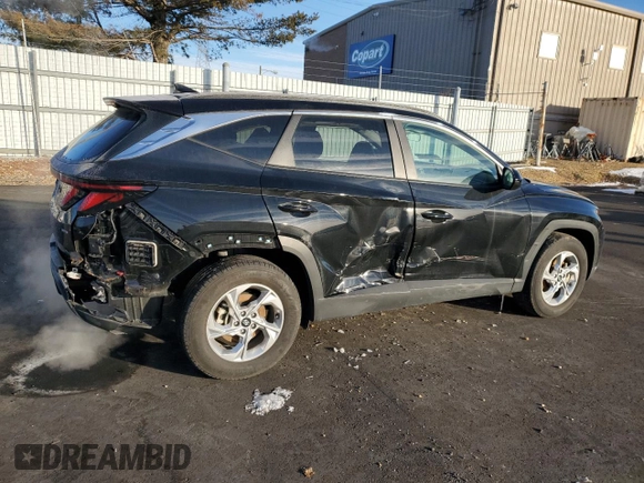 2024 Hyundai Tucson SEL with VIN 5NMJBCDE3RH324188, listed as a Copart auction lot 88764405 with 30,824 mi miles and Salvage Title. Bid and sale history available at carsss.com. Image 3.