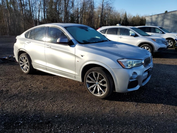 2017 BMW X4 M40i with VIN 5UXXW7C56H0U25620, listed as a Copart auction lot 79774434 with 138,704 mi miles and Clean Title. Bid and sale history available at carsss.com. Image 4.