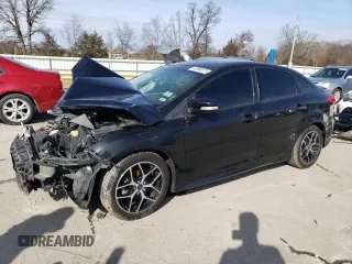 2015 Ford Focus SE with VIN 1FADP3F26FL375606, listed as a Copart auction lot 45540375 with 90,022 mi miles and Salvage Title. Bid and sale history available at carsss.com. Image 1.