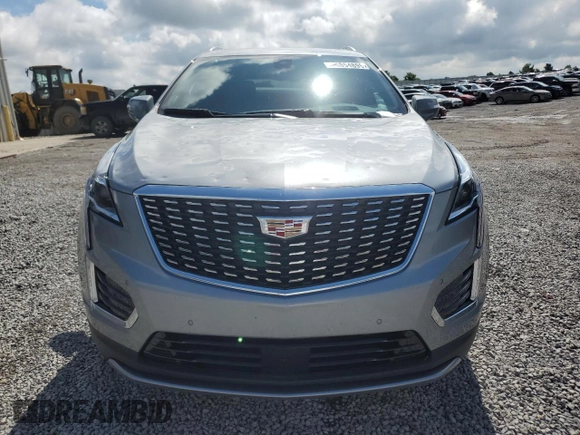 2025 Cadillac XT5 FWD Premium Luxury with VIN 1GYKNCR42SZ101857, listed as a Copart auction lot 56854895 with 2,155 mi miles and Clean title. Bid and sale history available at DreamBid. Image 5.