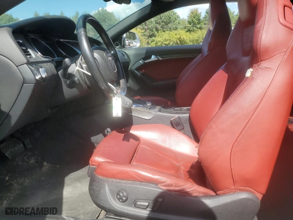 2009 Audi S5 with VIN WAURV78T09A055715, listed as a Copart auction lot 76158994 with 174,384 mi miles and Salvage Title. Bid and sale history available at carsss.com. Image 7.