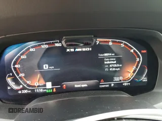 2020 BMW X5 M50i with VIN 5UXJU4C00LL228142, listed as a Copart auction lot 81246294 with 86,014 mi miles and Clean Title. Bid and sale history available at DreamBid. Image 9.
