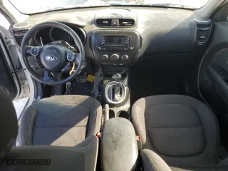 2015 Kia Soul with VIN KNDJN2A20F7139403, listed as a Copart auction lot 46353645 with 0 mi miles and Salvage Title. Bid and sale history available at carsss.com. Image 8.