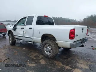 2007 Dodge Ram 2500 SLT with VIN 1D7KS28C67J525121, listed as a IAAI auction lot 41591016 with 224,865 mi miles. Bid and sale history available at carsss.com. Image 3.