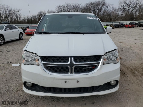 2019 Dodge Grand Caravan SXT with VIN 2C4RDGCG8KR561990, listed as a Copart auction lot 87867345 with 184,795 mi miles and Salvage Title. Bid and sale history available at carsss.com. Image 5.