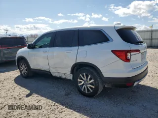 2021 Honda Pilot EX-L with VIN 5FNYF6H5XMB007730, listed as a Copart auction lot 53751955 with 71,097 mi miles and Salvage Title. Bid and sale history available at DreamBid. Image 2.