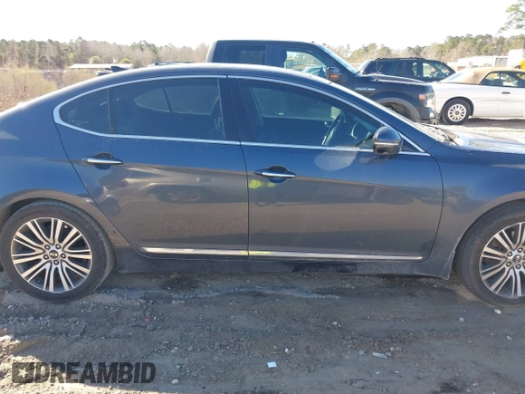 2015 Kia Cadenza Premium with VIN KNALN4D79F5170489, listed as a IAAI auction lot 41688482 with 158,340 mi miles. Bid and sale history available at carsss.com. Image 13.