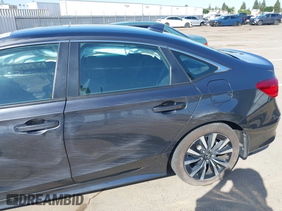 2024 Honda Civic EX z VIN 2HGFE1F76RH332735, wystawiony jako IAAI lot #42373485 z przebiegiem 13 946 mil mil oraz . Historia ofert i sprzedaży dostępna na DreamBid. Obrazek 15.