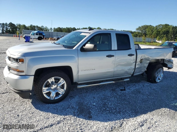 2018 Chevrolet Silverado 1500 Custom with VIN 1GCRCPEH4JZ378602, listed as a Copart auction lot 67816004 with 68,174 mi miles and Salvage Title. Bid and sale history available at carsss.com. Image 1.