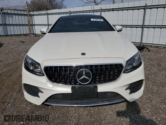 2018 Mercedes-Benz E 400 with VIN WDD1J6GB6JF040681, listed as a Copart auction lot 47460785 with 102,617 mi miles and Salvage Title. Bid and sale history available at DreamBid. Image 5.