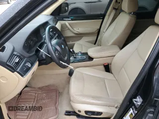 2011 BMW X3 35i with VIN 5UXWX7C57BL731336, listed as a Copart auction lot 44536085 with 117,638 mi miles and Clean Title. Bid and sale history available at DreamBid. Image 7.