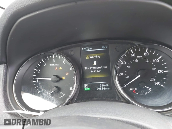 2017 Nissan Rogue S with VIN 5N1AT2MM3HC794051, listed as a IAAI auction lot 42063921 with 129,586 mi miles and . Bid and sale history available at DreamBid. Image 7.