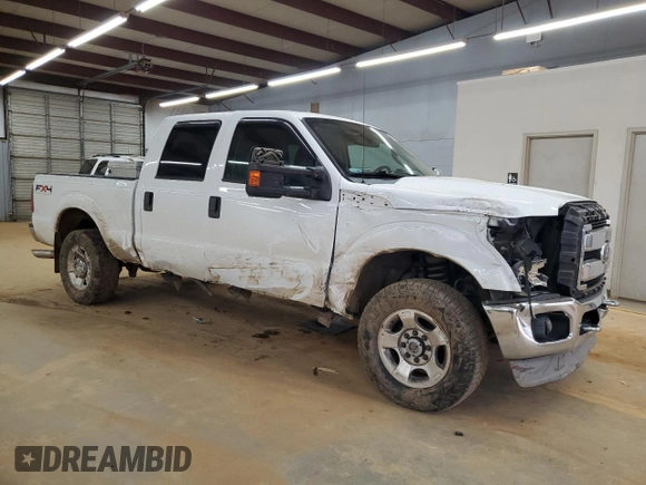 2011 Ford F-250 XL with VIN 1FT7W2B67BEA50233, listed as a Copart auction lot 48241625 with 266,489 mi miles and Salvage title. Bid and sale history available at DreamBid. Image 4.