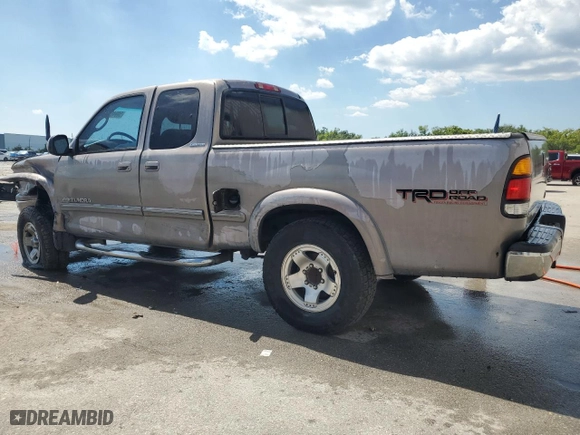 2001 Toyota Tundra Ltd with VIN 5TBRT38191S154338, listed as a Copart auction lot 50946715 with 426,052 mi miles and Salvage Title. Bid and sale history available at carsss.com. Image 2.