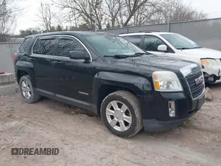 2012 GMC Terrain SLE-1 with VIN 2GKALMEK6C6357213, listed as a IAAI auction lot 42134805 with 155,667 mi miles and . Bid and sale history available at carsss.com. Image 1.