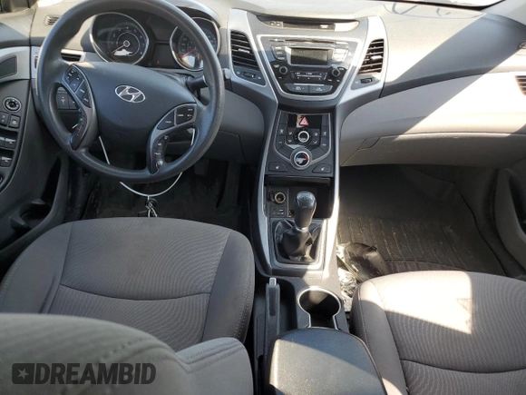 2014 Hyundai Elantra Limited z VIN 5NPDH4AE6EH502890, wystawiony jako Copart lot #55773585 z przebiegiem 196 922 mil mil oraz Szkoda całkowita • Salvage title. Historia ofert i sprzedaży dostępna na DreamBid. Obrazek 8.