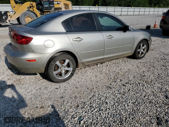 2004 Mazda 3 i with VIN JM1BK12F841134622, listed as a Copart auction lot 42541155 with Not Provided miles and Salvage Title. Bid and sale history available at DreamBid. Image 3.
