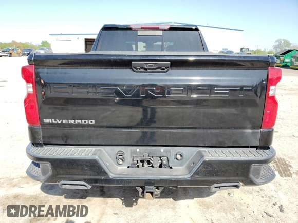 2023 Chevrolet Silverado 1500 RST with VIN 1GCUDEE82PZ183568, listed as a Copart auction lot 52950225 with 33,151 mi miles and Clean Title. Bid and sale history available at DreamBid. Image 6.