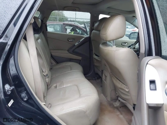 2009 Nissan Murano S with VIN JN8AZ18U29W104625, listed as a IAAI auction lot 41377201 with 217,978 mi miles. Bid and sale history available at carsss.com. Image 8.
